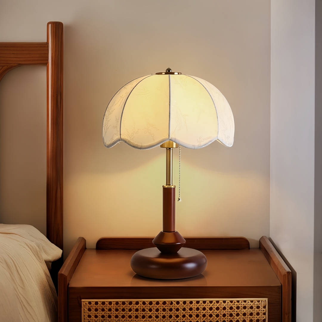 Home Lighting And Decor - Lámpara de Mesa Vintage con Forma