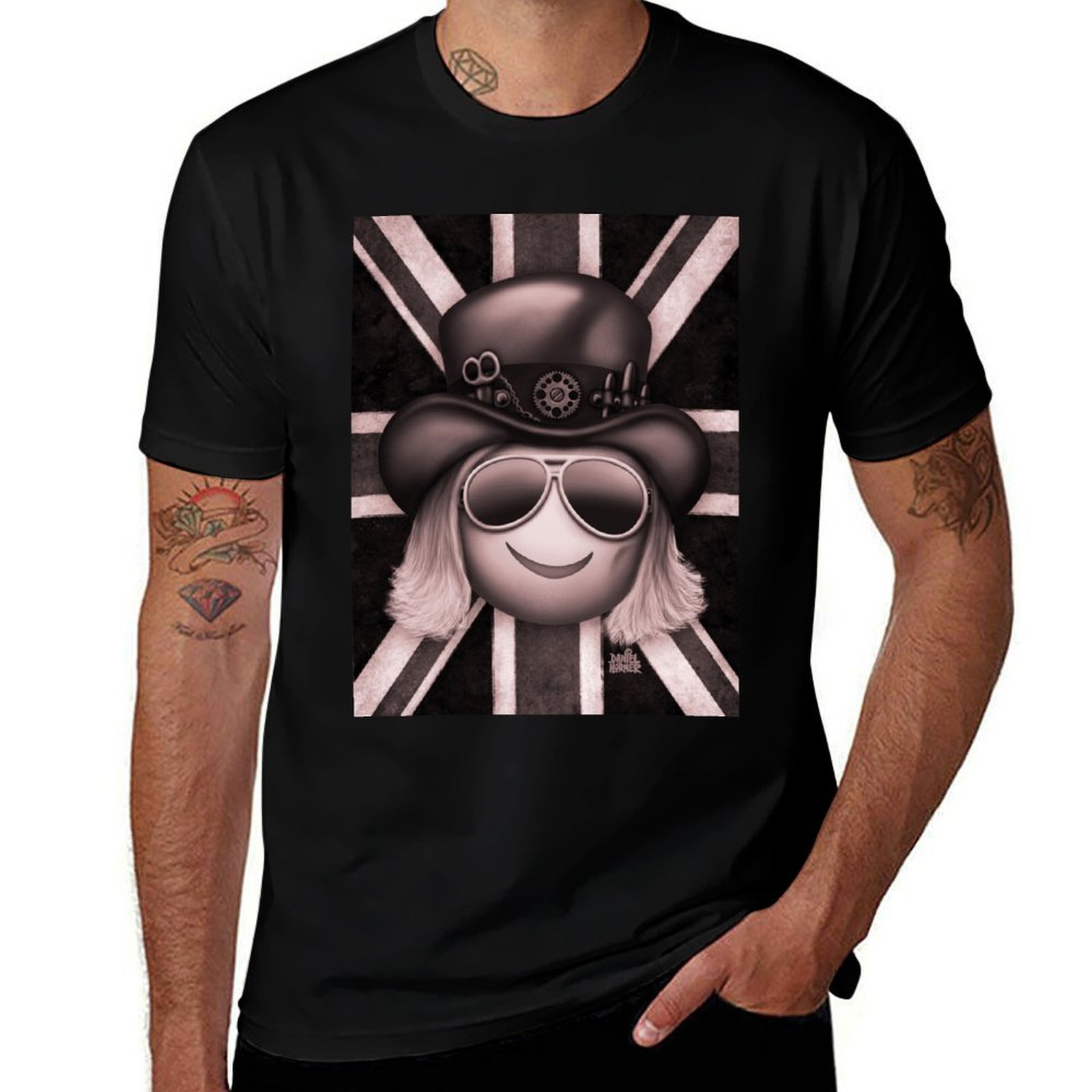 Union Lighting & Decor Affiliate Program Collabs - Booji Extra - Camiseta Union Jack
