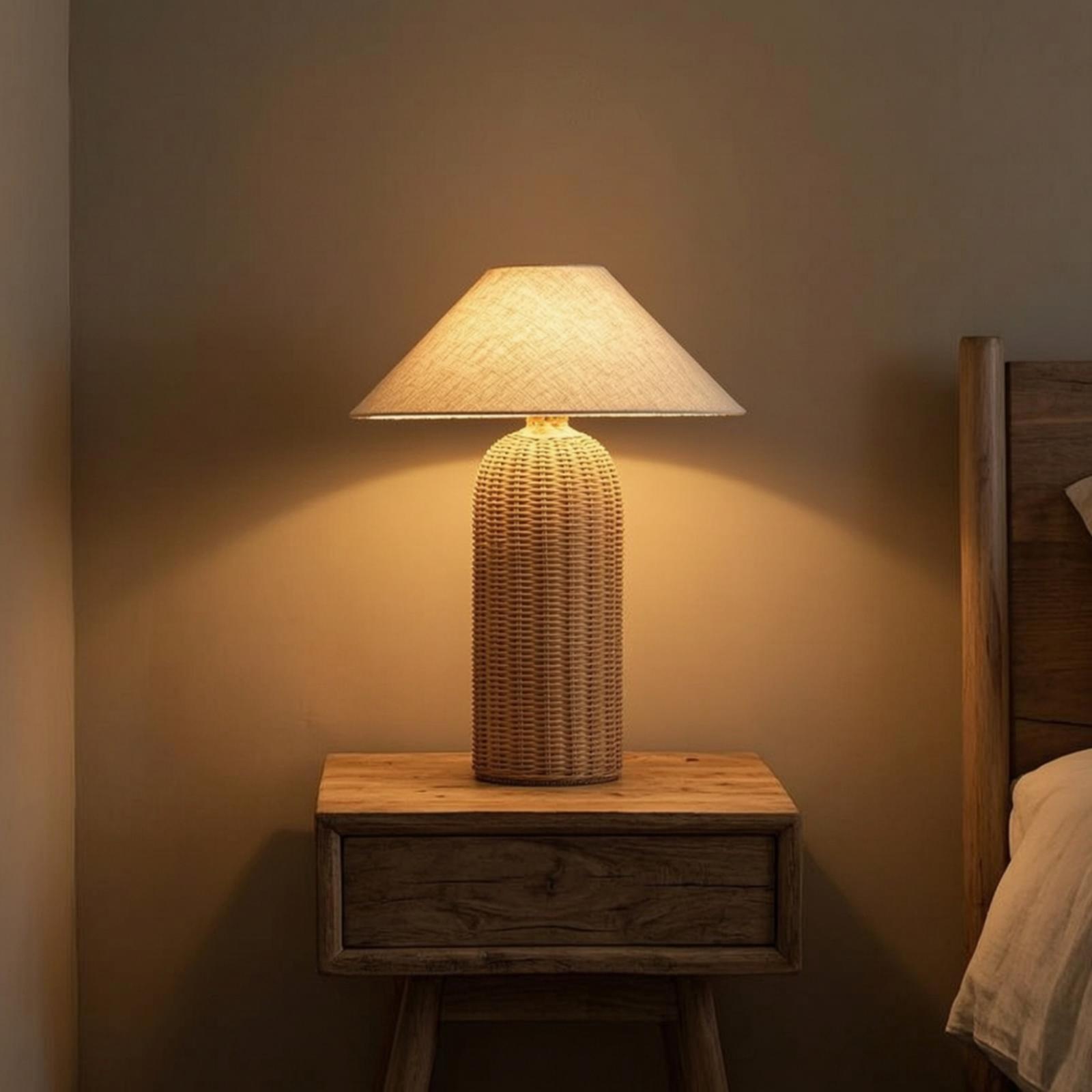 Lámpara de Noche con Base de R - Lighting Decor Room reseña y precio