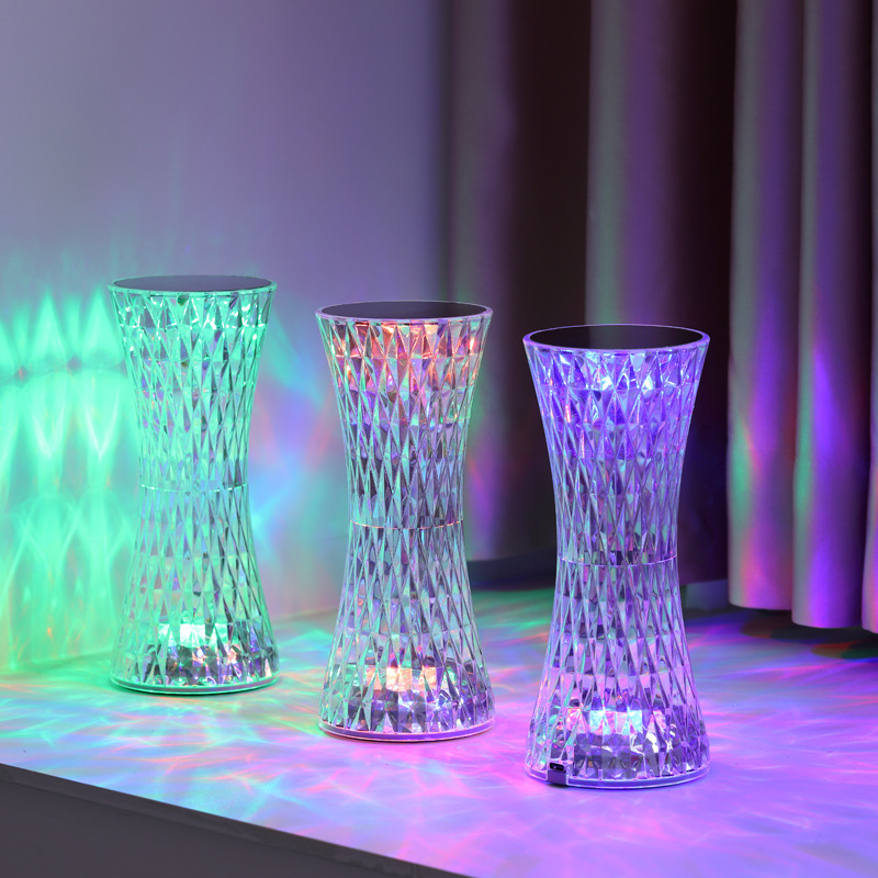 Lámparas de Noche de Cristal p - Lighting Decor Room reseña y precio