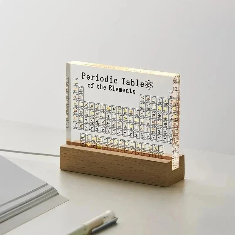 Tabla Periódica de Mendeleev e - Elements Lighting Decor reseña y precio