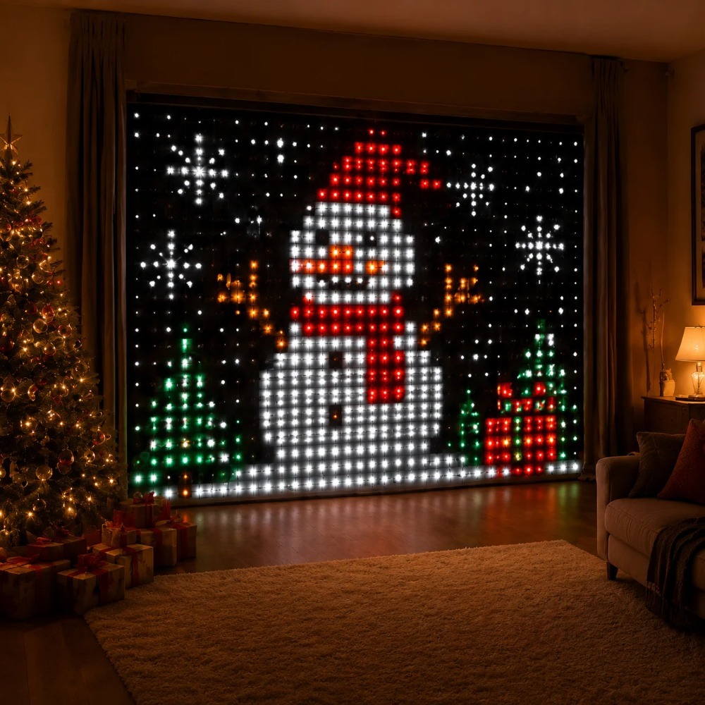 Luces LED de cortina de píxele - Home Lighting And Decor reseña y precio