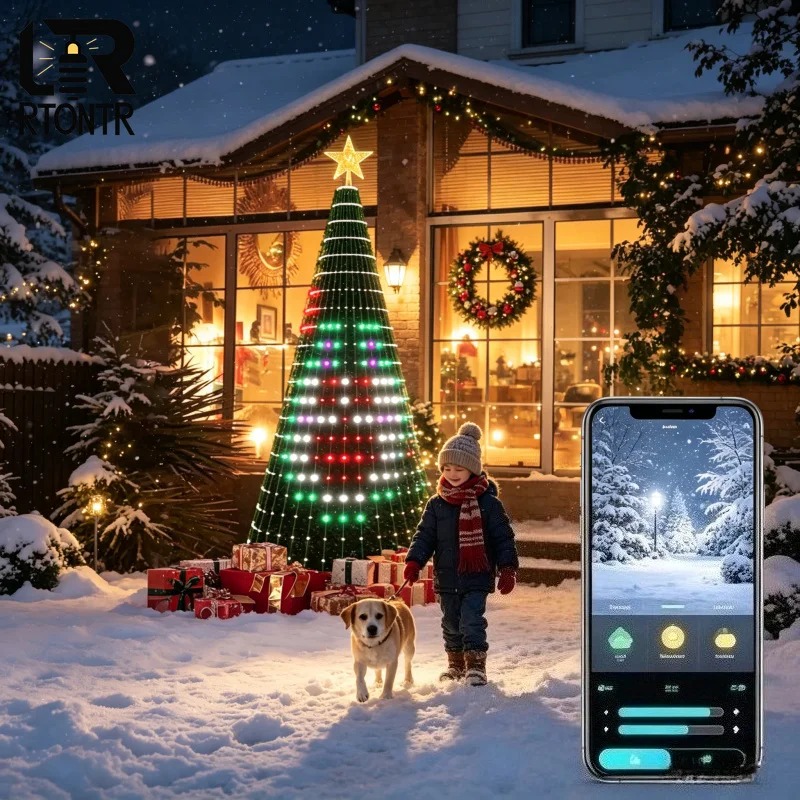 Luces de Árbol de Navidad con  - Home Lighting And Decor reseña y precio