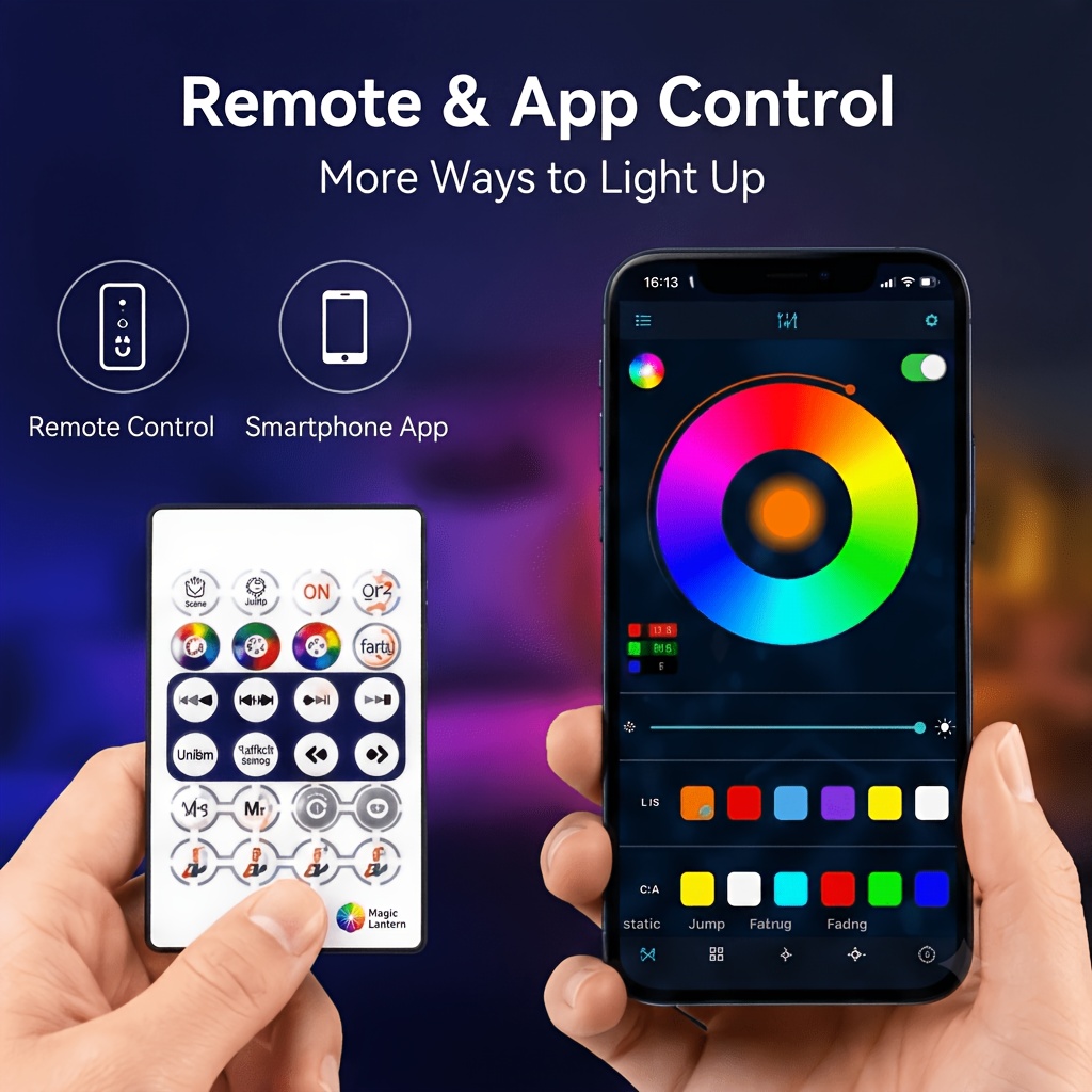 Tira de Luz LED RGBIC Flexible - Home Lighting And Decor reseña y precio