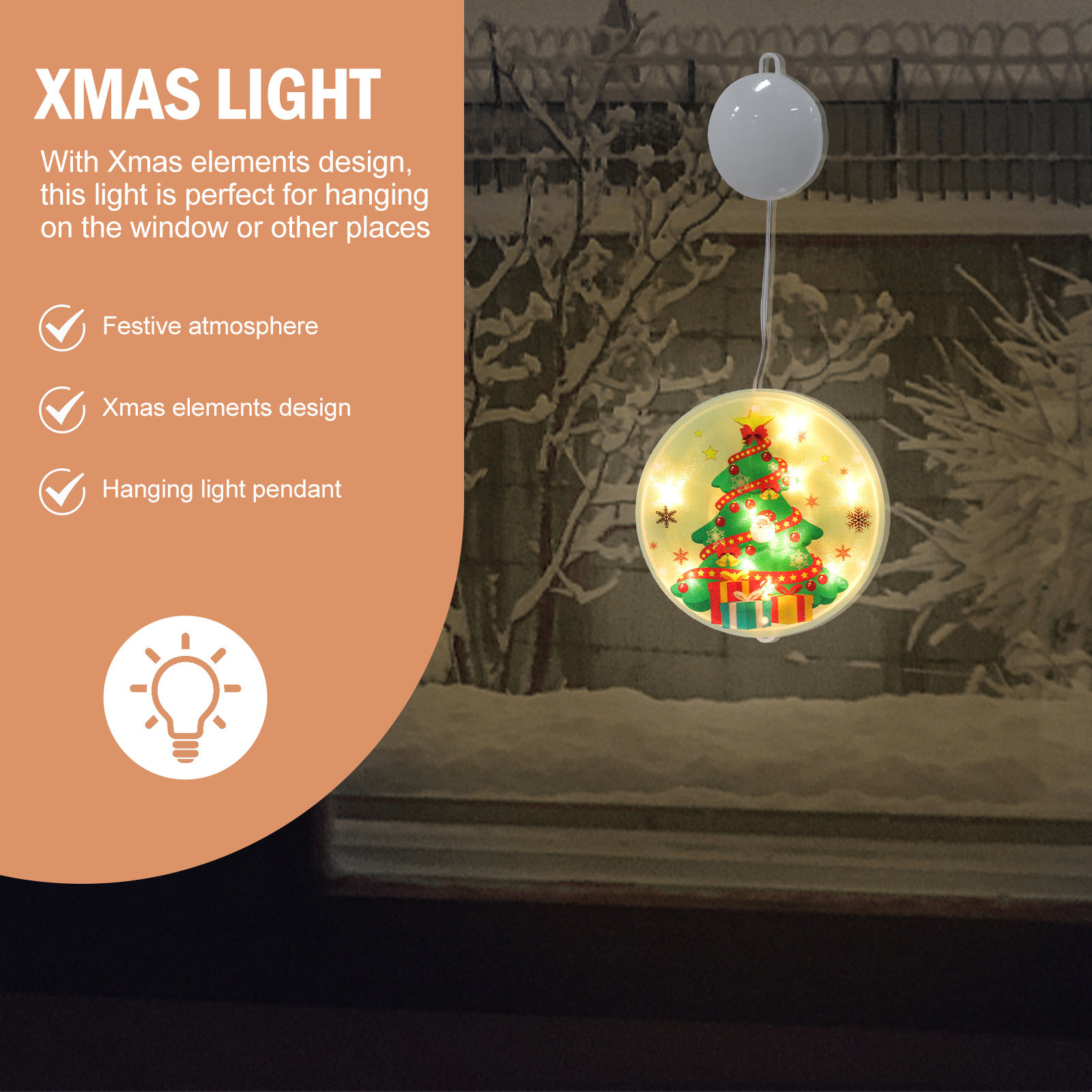 1 Pieza de Luz Colgante LED pa - Elements Lighting Decor reseña y precio