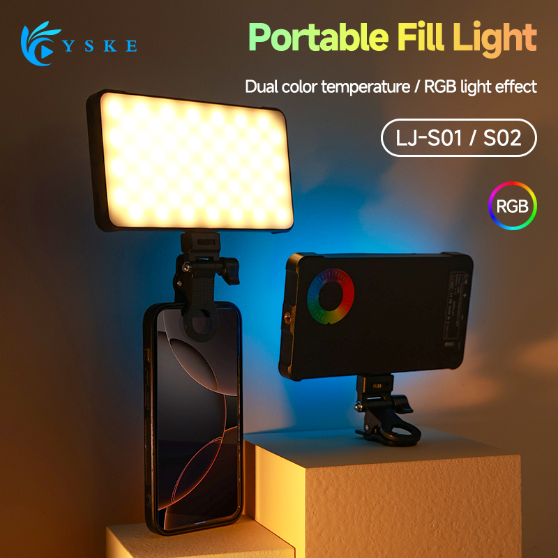 Luz de vídeo LED RGB, Clip de  - Lighting Gallery reseña y precio