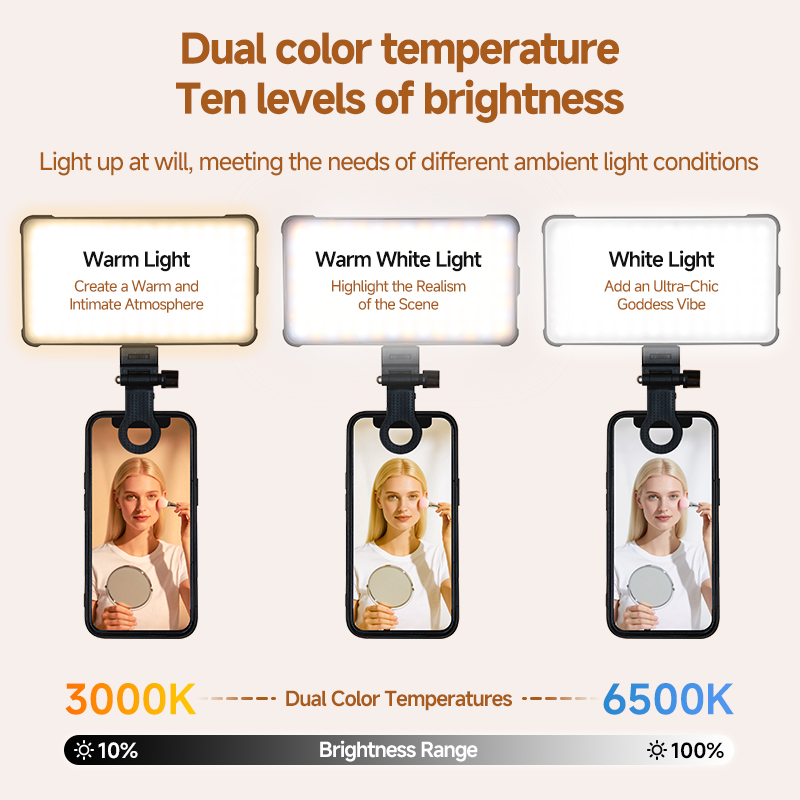 Luz de vídeo LED RGB, Clip de  - Lighting Gallery reseña y precio