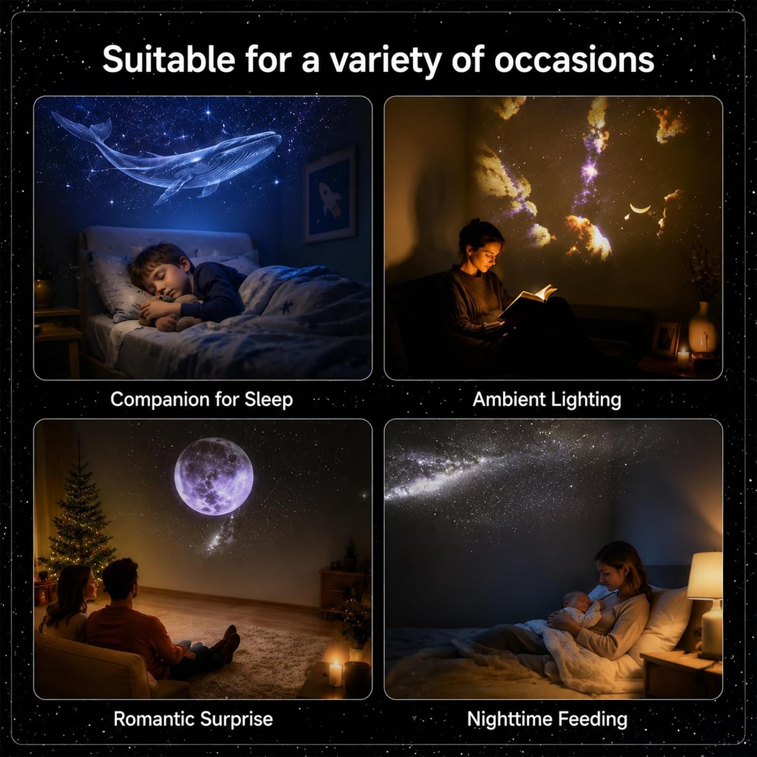 Lámpara Proyector LED de Cielo - Led Moon Lamp reseña y precio