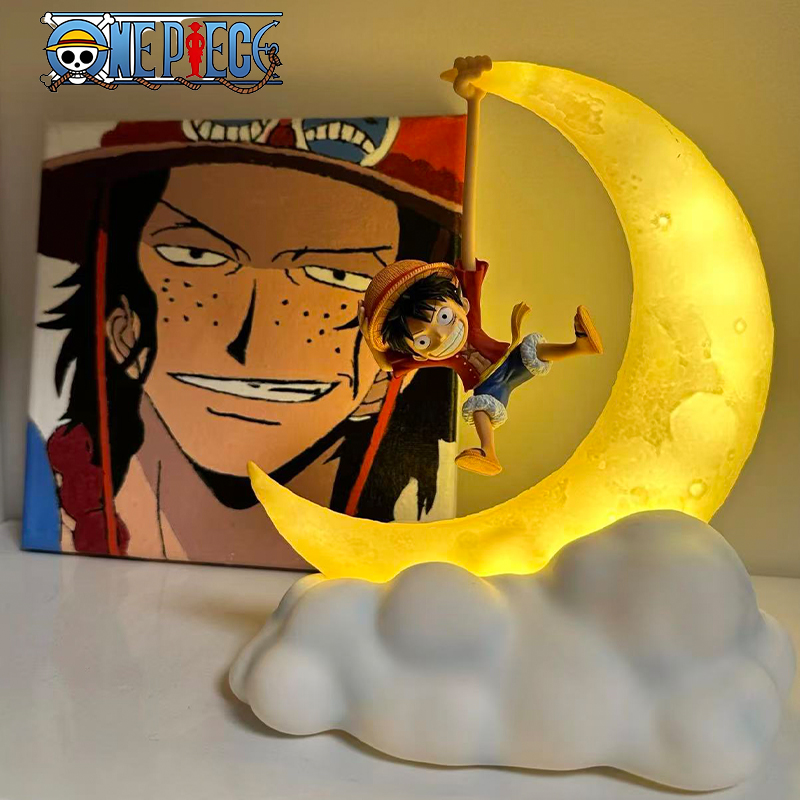 Lámpara Nocturna de Anime One  - Led Moon Lamp reseña y precio