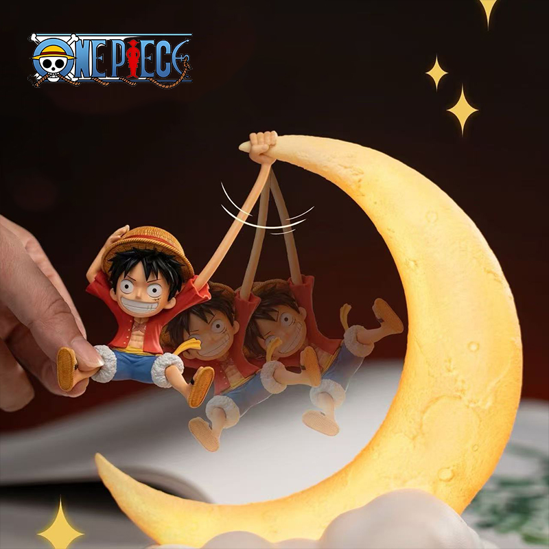 Lámpara Nocturna de Anime One  - Led Moon Lamp reseña y precio