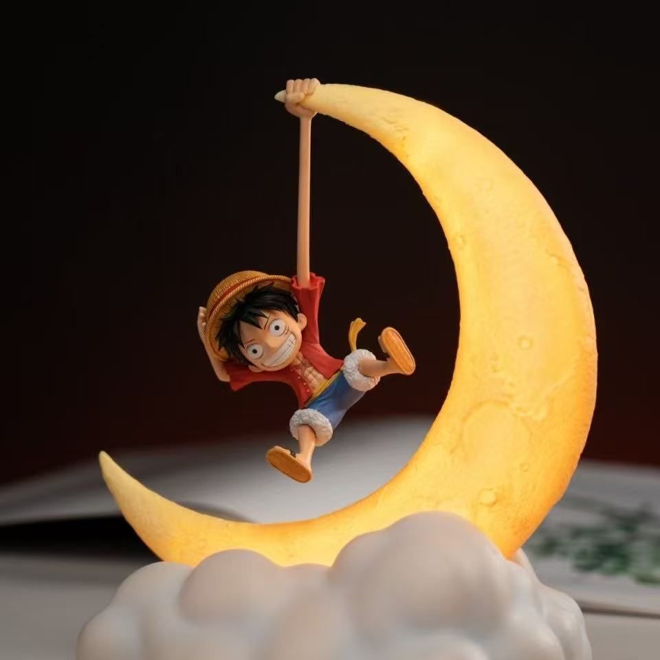 Lámpara Nocturna de Anime One  - Led Moon Lamp reseña y precio