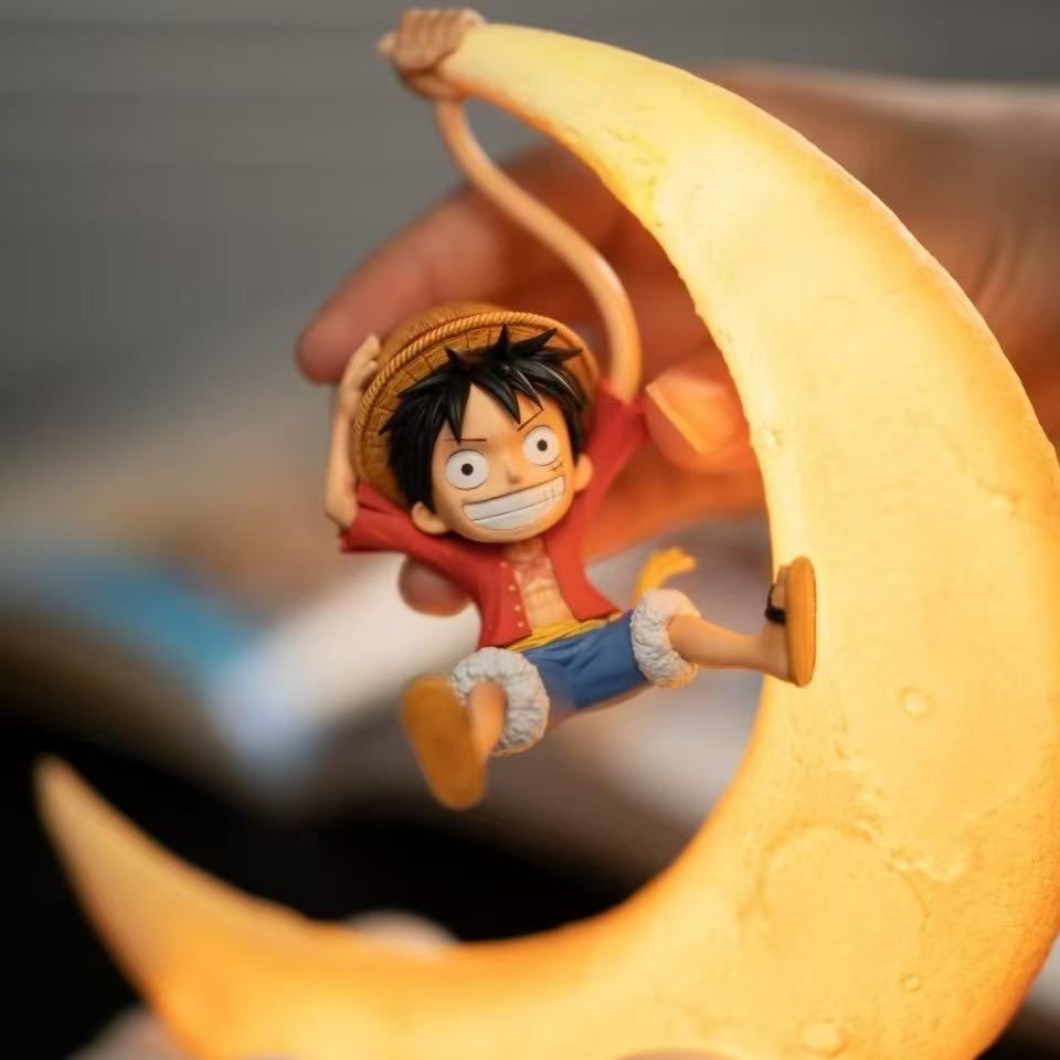 Lámpara Nocturna de Anime One  - Led Moon Lamp reseña y precio